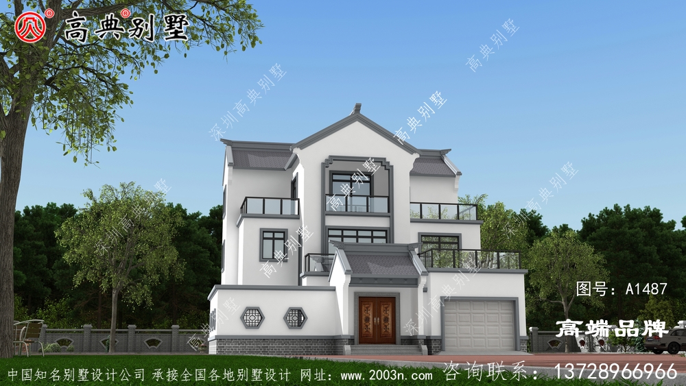 阳台和露台层层错落立面造型更加连贯