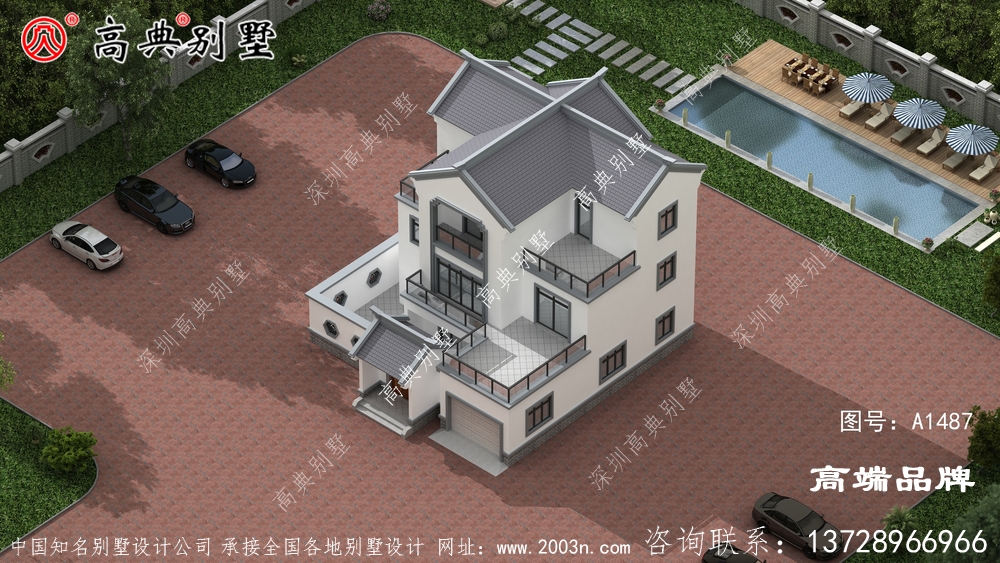 阳台和露台层层错落立面造型更加连贯