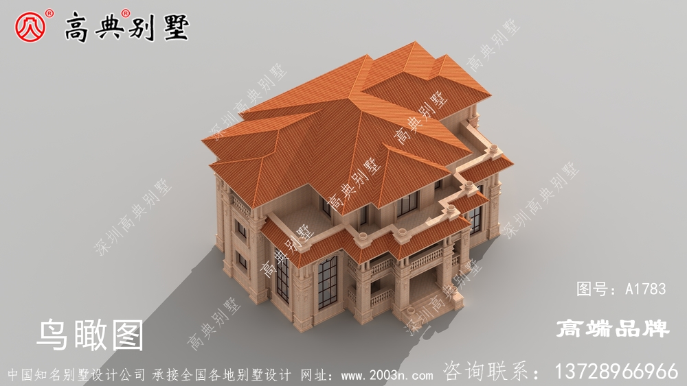 简单大气的欧式石材别墅既美观又实用，关键是经久不过时