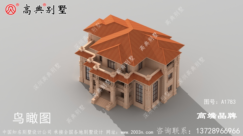 简单大气的欧式石材别墅既美观又实用，关键是经久不过时