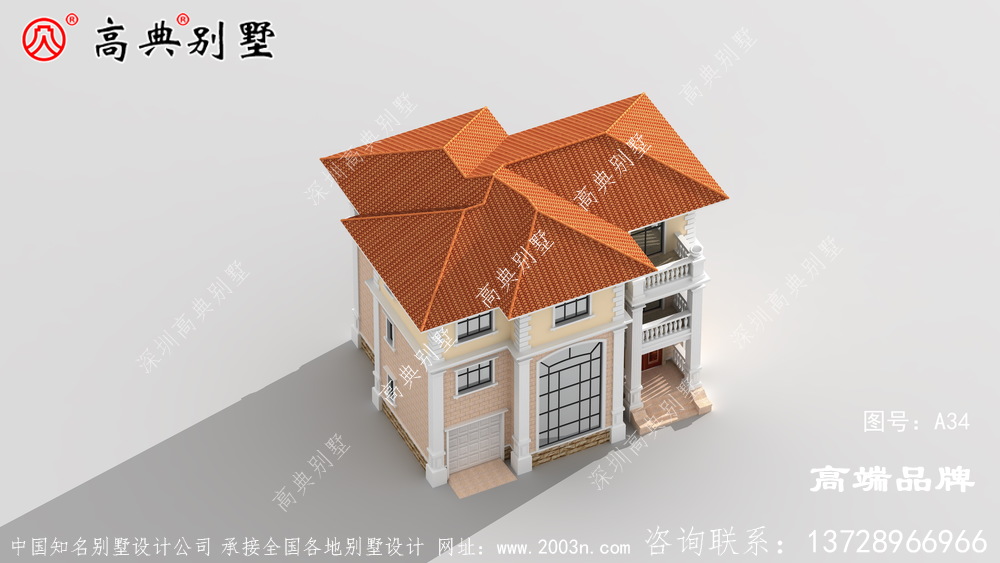 错层的屋顶外观造型还原乡村生活之美