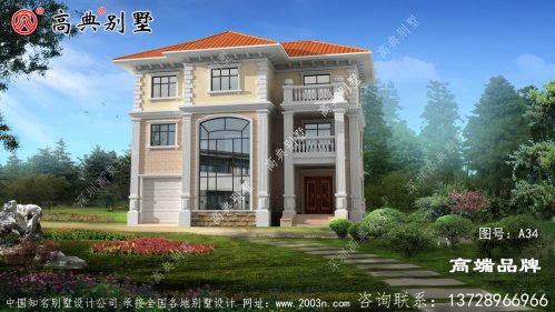 错层的屋顶外观造型还原乡村生活之美