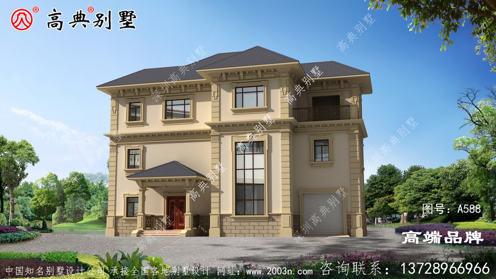 错落有致的外观设计非常独特 ，大露台观景视野优良
