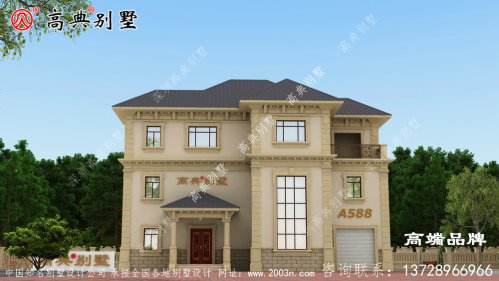 错落有致的外观设计非常独特 ，大露台