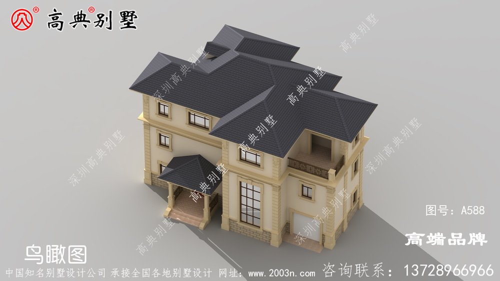 错落有致的外观设计非常独特 ，大露台观景视野优良