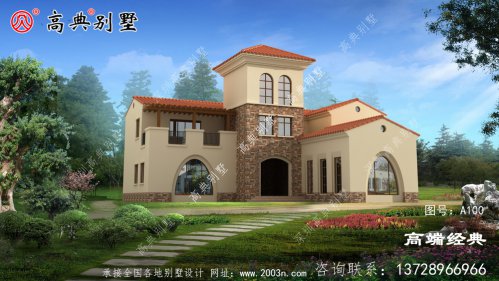 户型通透颜值高 ，满足许多农村家庭生