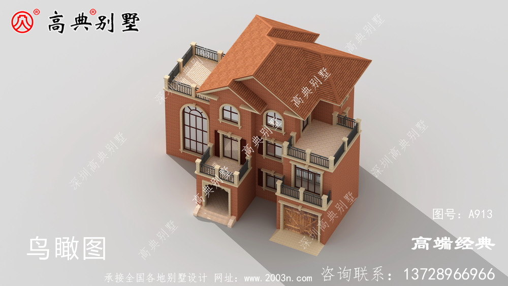 这座欧式别墅，老家建栋，生活潇洒又自在。